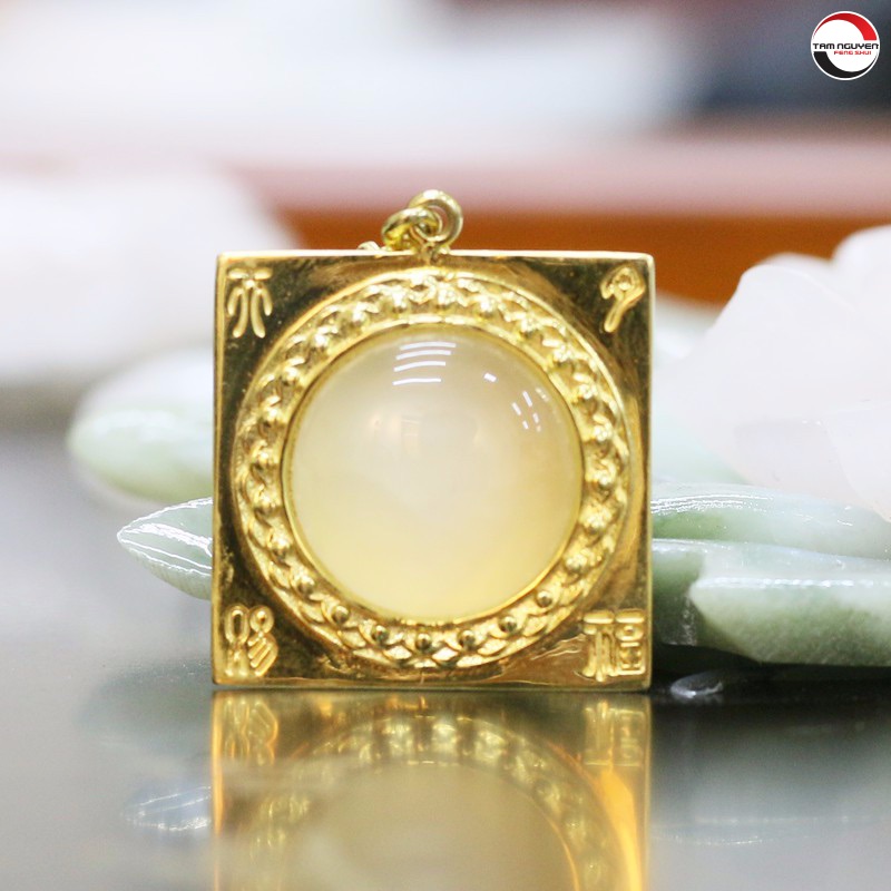 Hình ảnh minh họa các yếu tố phong thủy trên Thiên Nguyệt Tứ Phúc Vuông