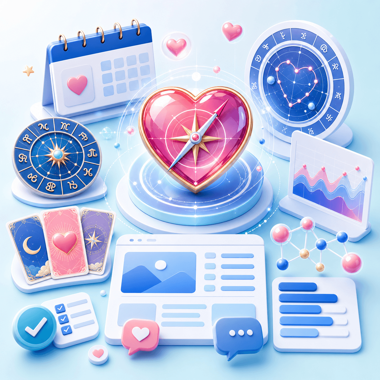 Các phương pháp xem bói tình cảm chính xác