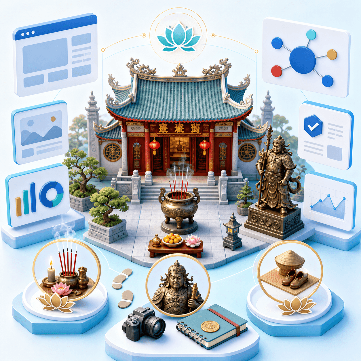 Giá trị văn hóa và tâm linh của đền Quan Thánh