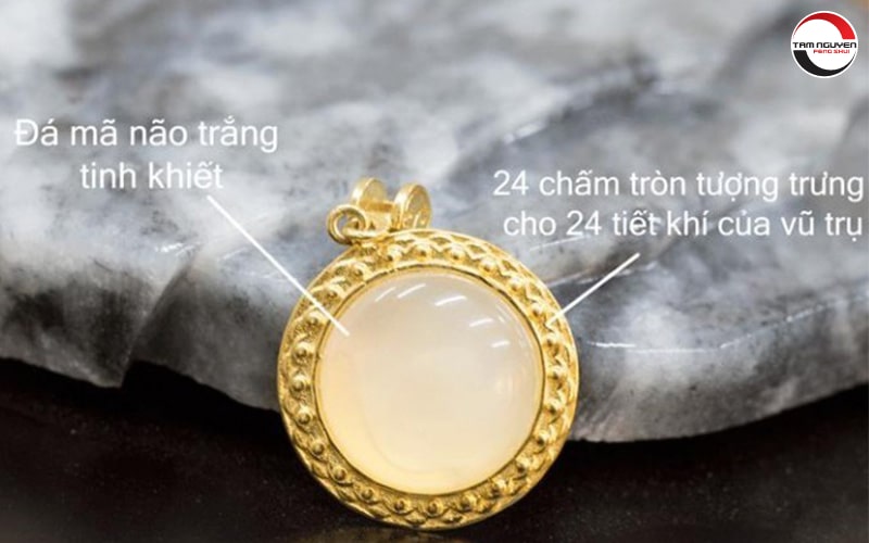 Thiên Nguyệt Tứ Phúc Tròn phiên bản vàng